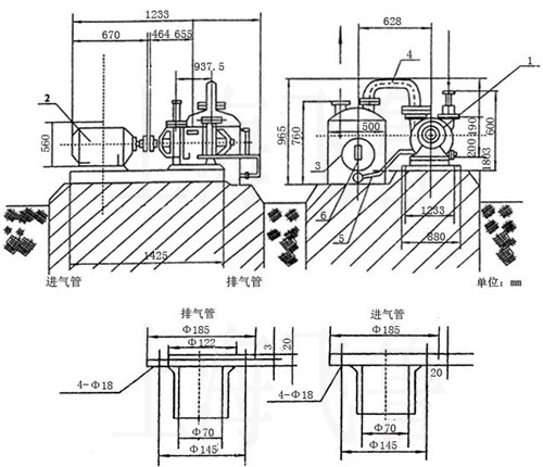 SZ-3外形安裝尺寸